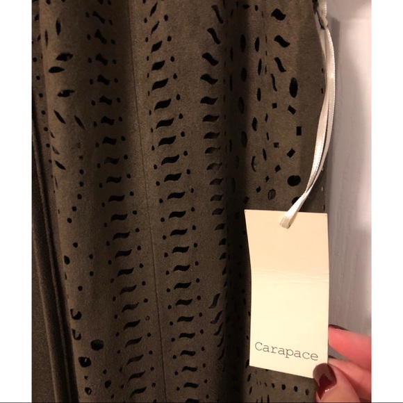 Brown Fringe Vest - Picture 4 of 5